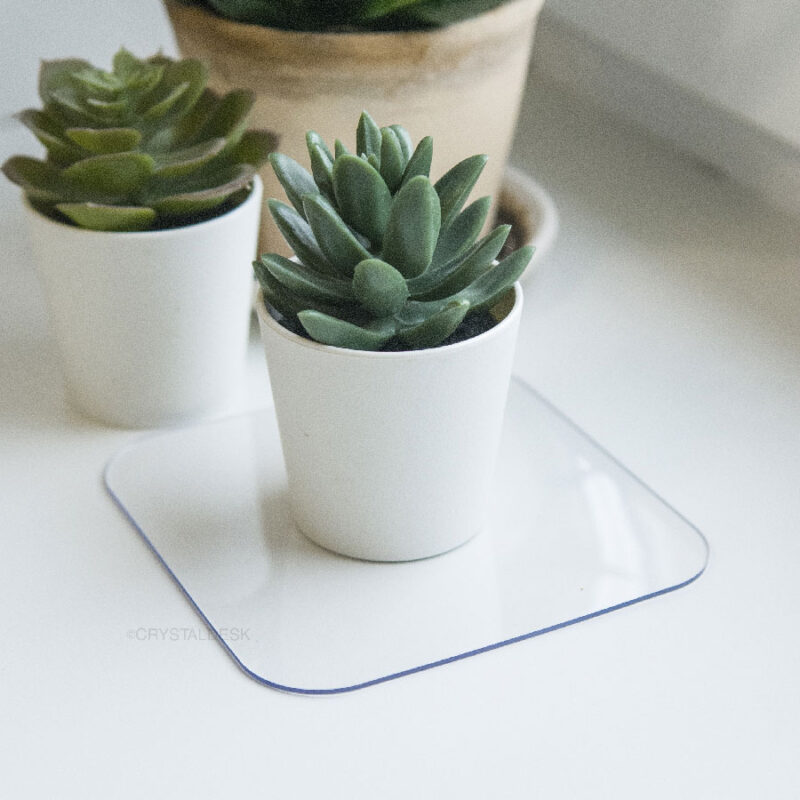 Sous-verre rond brillance – Image 2