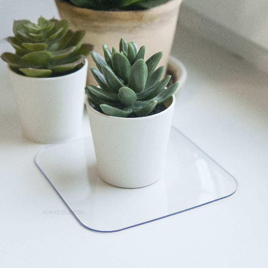 Sous-verre rond brillance – Image 3